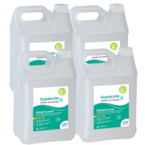 SP5000 4 désinfectants SEPTICIDE