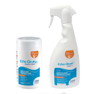 echo clean désinfection des sondes d'échographie