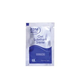 Gel lubrifiant stérile en sachet de 5 g