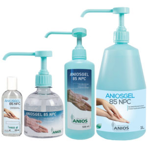 Aniosgel 85 NPC flacon pompe et bec verseur