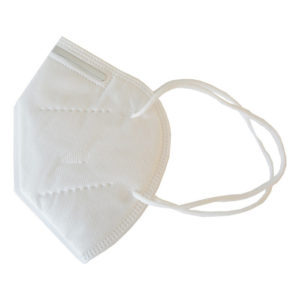 Masque de protection type ffp2 filtrant respiratoire