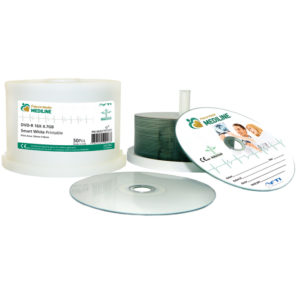 DVD-R grade médical Splincers de 100 CD imprimables sous cloches