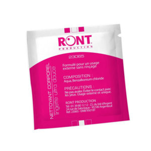 Sachet individuel lingette Ront