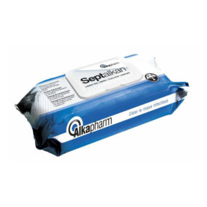Lingettes désinfectantes dispositifs et surfaces Septalkan