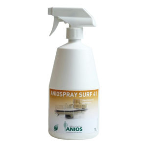 Aniospray Surf 41 désinfectant dispositifs médicaux et surfaces Anios