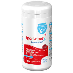 sporiwipes lingettes nettoyantes désinfectantes de haut niveau des dispositifs médicaux