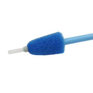 catheter bout mousse